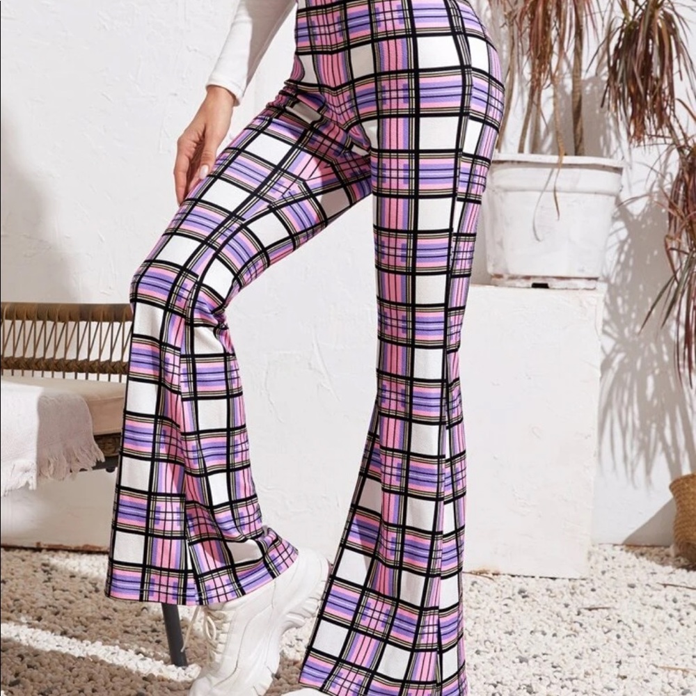 High waist , bell bottoms